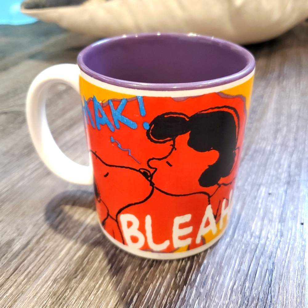 9/$30 ☕️ NWOT Vintage Peanuts mug - bleah